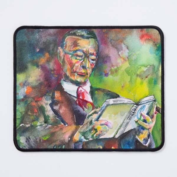 Item preview, HERMANN HESSE - watercolor portrait .9 designed and sold by lautir.