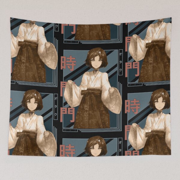Item preview, Luka Urushibara Retro Blue Black Design  designed and sold by Wafusaurus.
