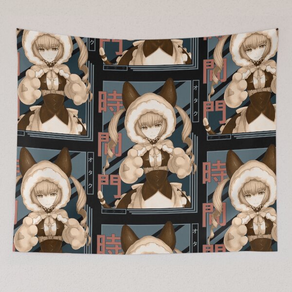 Item preview, Faris NyanNyan Retro Blue Black Design  designed and sold by Wafusaurus.