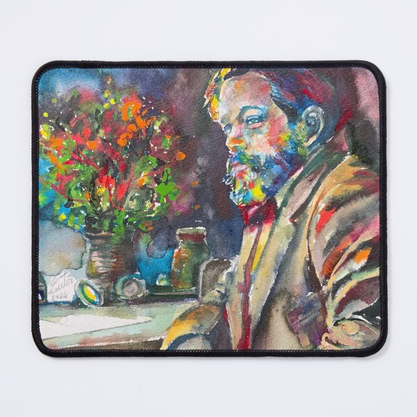 Item preview, CLAUDE DEBUSSY - watercolor portrait .3 designed and sold by lautir.