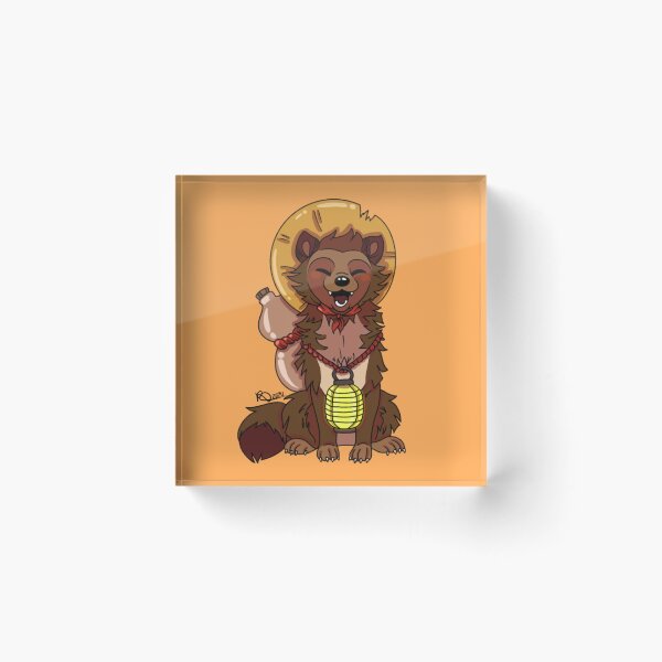 Item preview, Tanuki Traveler designed and sold by RabidDevilRay.