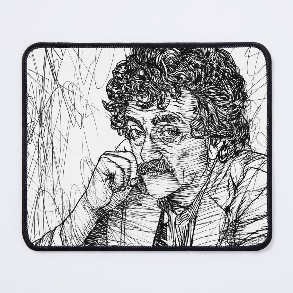 Item preview, KURT VONNEGUT ink portrait .1 designed and sold by lautir.