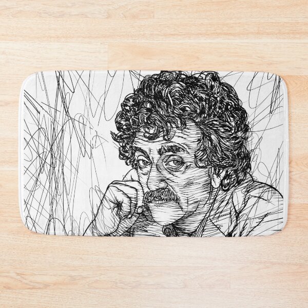 Item preview, KURT VONNEGUT ink portrait .1 designed and sold by lautir.