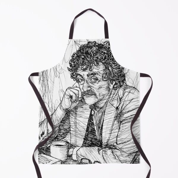 Item preview, KURT VONNEGUT ink portrait .1 designed and sold by lautir.