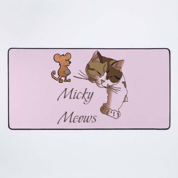 Item preview, Micky Meows designed and sold by nelllkata.