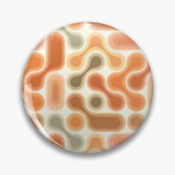 Item preview, Retro Topographic Dot Design designed and sold by TigaTiga.