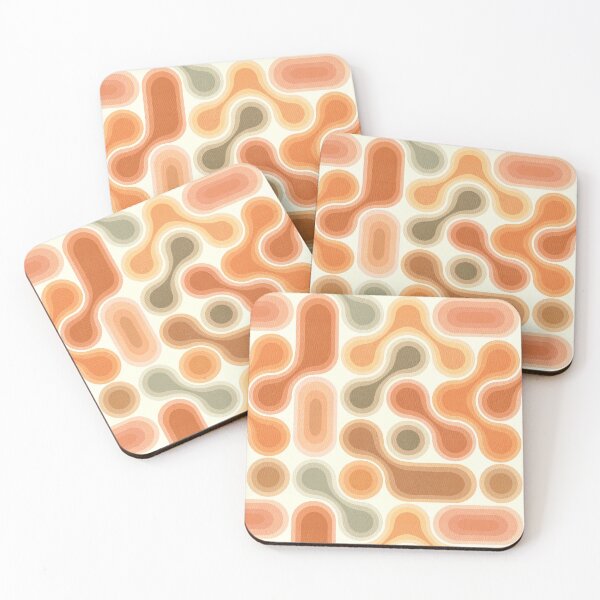 Item preview, Retro Topographic Dot Design designed and sold by TigaTiga.