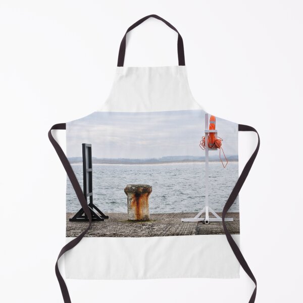 Item preview, A rusty capstan, lifebuoy and sign - Beadnell harbour designed and sold by Richard Flint.