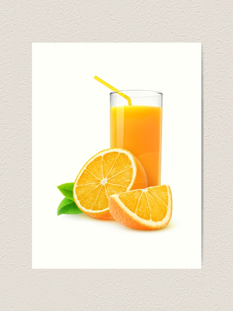 Orange Juice Pitcher Art: Canvas Prints, Frames & Posters