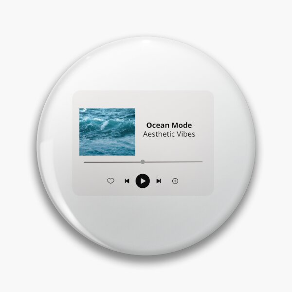 Item preview, Ocean mode aesthetic music player designed and sold by ElizabethCoelho.