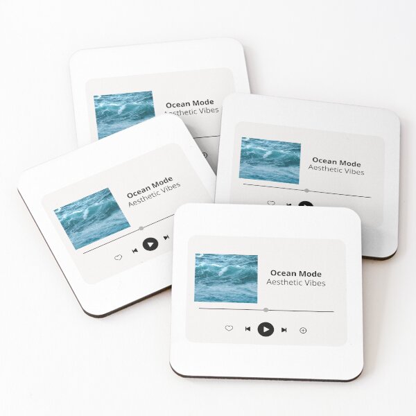 Item preview, Ocean mode aesthetic music player designed and sold by ElizabethCoelho.