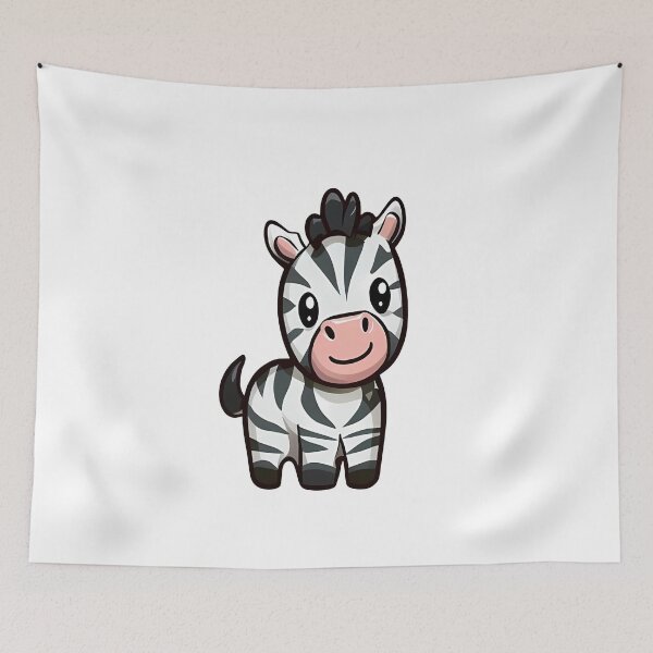 Item preview, Cute Zebra  designed and sold by Ella_Sketch.