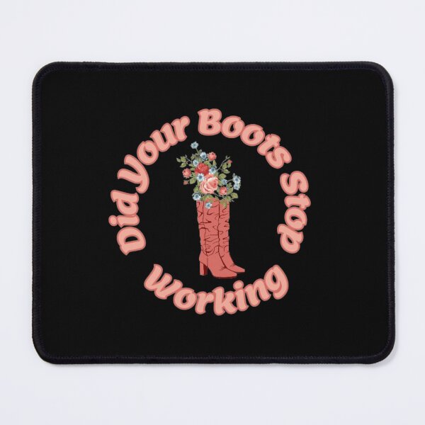 Item preview, Did your boots stop working cute peach country cowgirl  designed and sold by LUCKYHAPPYFINDS.