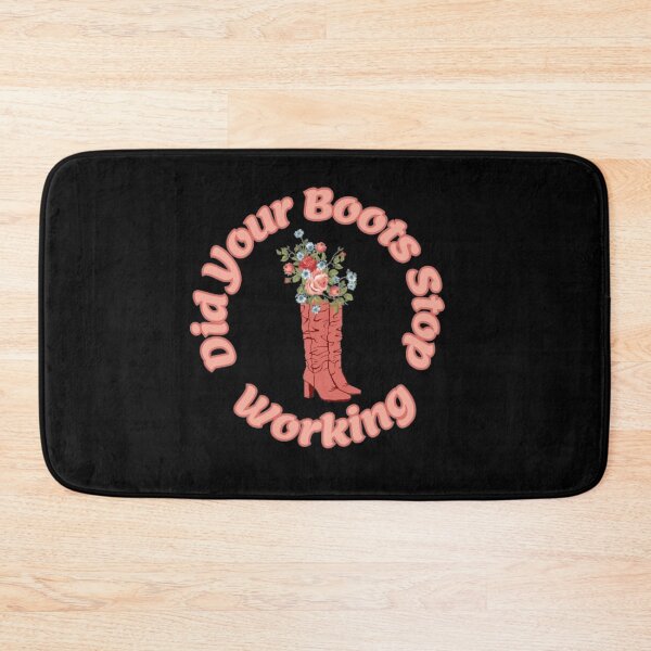 Item preview, Did your boots stop working cute peach country cowgirl  designed and sold by LUCKYHAPPYFINDS.