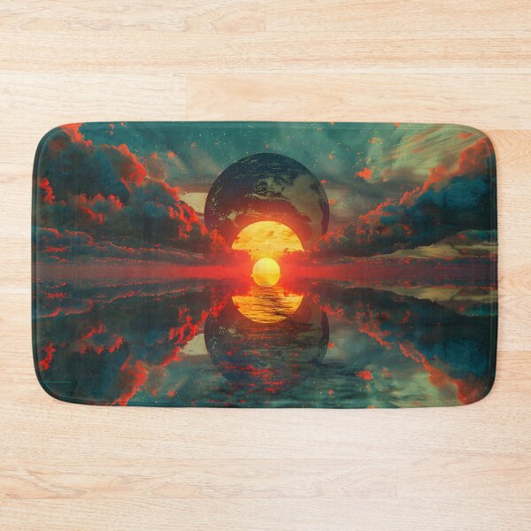 Item preview, Reflective Reverie: Surreal Sunrise designed and sold by AI-Only Creations.