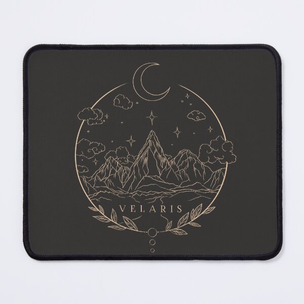 Item preview, Copy of Copy of Velaris print with stars moon and mountains designed and sold by FunkenflugPrint.