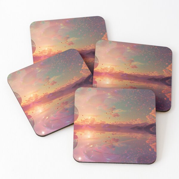 Item preview, Ethereal Sunrise: Mirrored Magic designed and sold by AI-Only Creations.