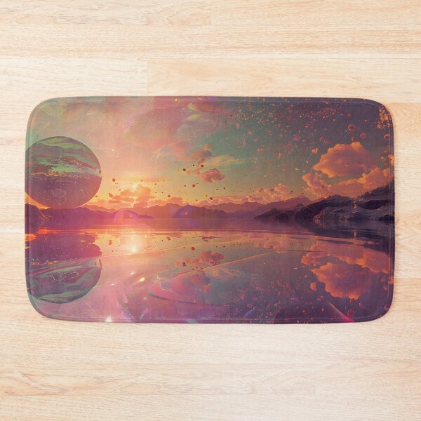 Item preview, Ethereal Sunrise: Mirrored Magic designed and sold by AI-Only Creations.