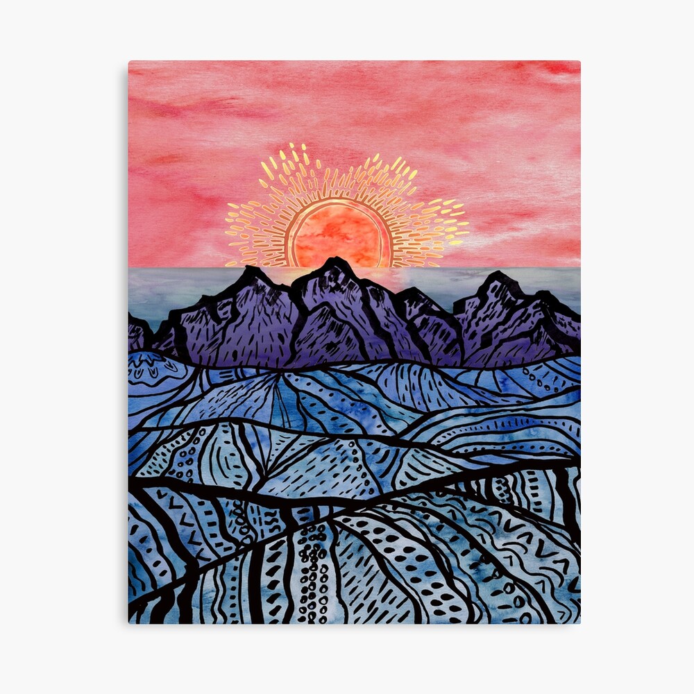 Royal Sunset Canvas Print