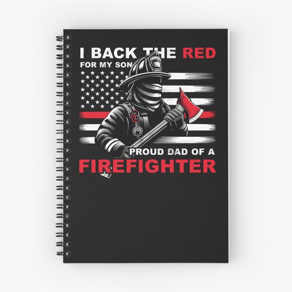 Item preview, I Back the Red for My Son Proud Dad Of a Firefighter Vintage designed and sold by Lollipoppastel.