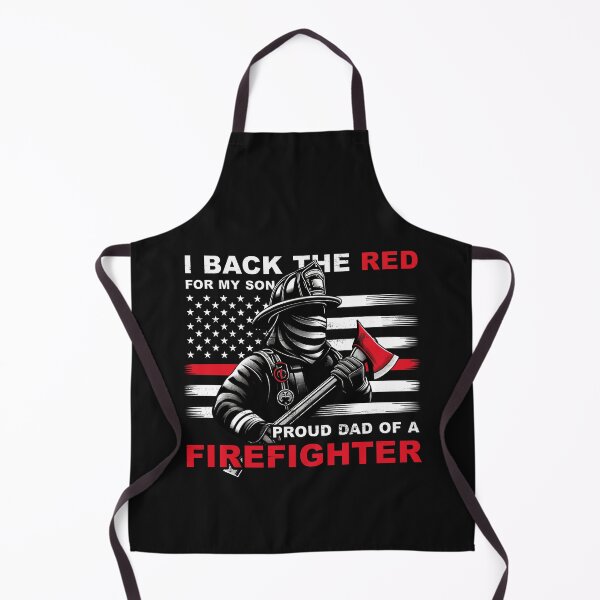 Item preview, I Back the Red for My Son Proud Dad Of a Firefighter Vintage designed and sold by Lollipoppastel.