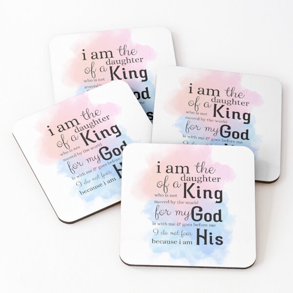 Item preview, Daughter Of A King Watercolor Christian Art designed and sold by Tammy Marie Russell.