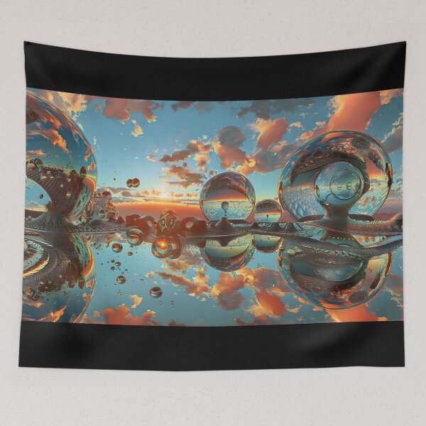 Item preview, Sunrise Symphony: Surreal Spectacle designed and sold by AI-Only Creations.