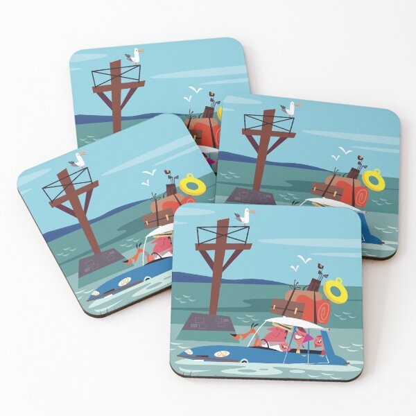 Item preview, Noirmoutier Passage du Gois poster designed and sold by GAGodel.