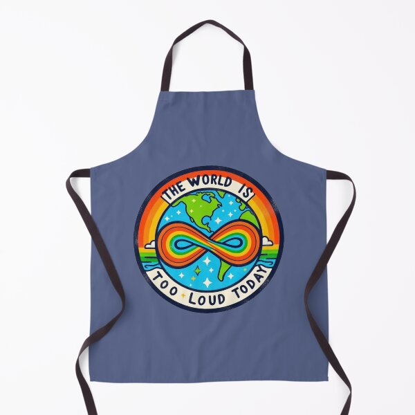 Item preview, The world is too loud today designed and sold by Vkinsify.