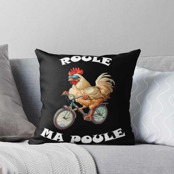 Item preview, Ride my chicken, chicken on a bike, cycling humor designed and sold by Ptitrob.