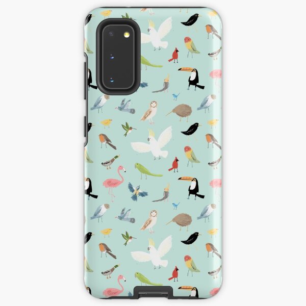 Bird Pattern Samsung Galaxy Tough Case