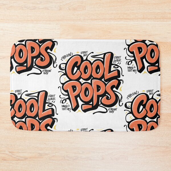 Item preview, Cool Pops Graffiti Typography - Edgy Father's Day Design designed and sold by HahaHandlesHub.