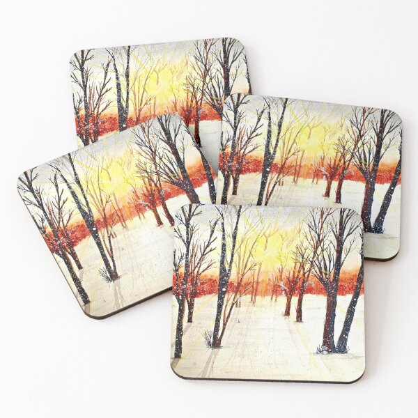 Item preview, Sunlit trees designed and sold by Janet Franklin.