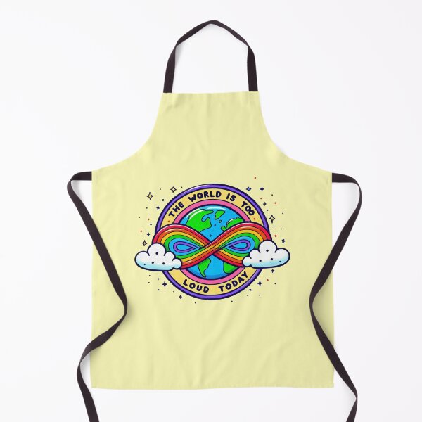 Item preview, The world is too loud today designed and sold by Vkinsify.