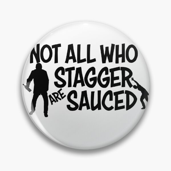 Item preview, Not All Who Stagger designed and sold by Archie The Corgi.