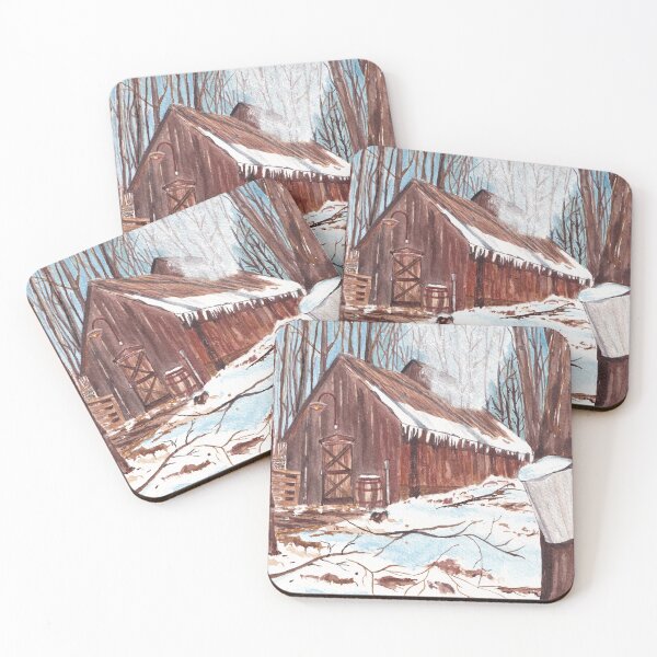 Item preview, Maple sugar shack in the woods designed and sold by Gnomes1bySue.
