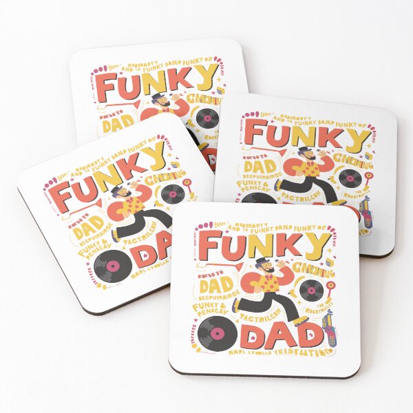 Item preview, Funky Dad Groove - Playful Father's Day Illustration designed and sold by HahaHandlesHub.