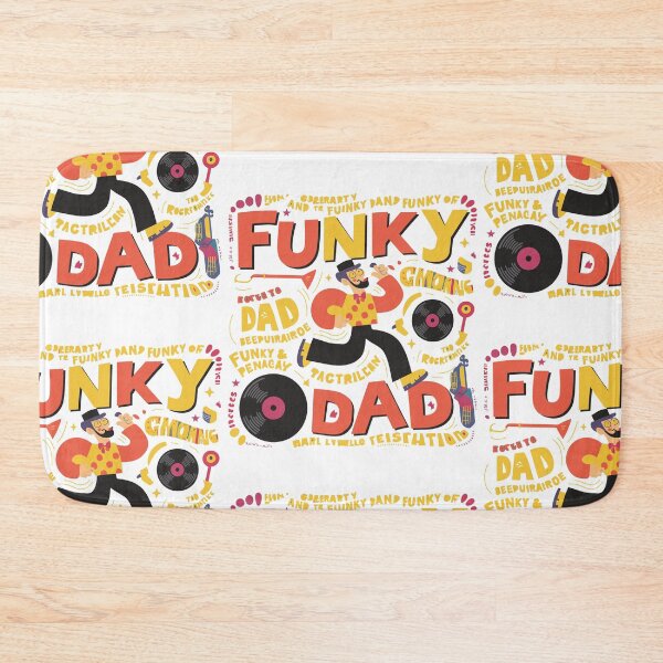 Item preview, Funky Dad Groove - Playful Father's Day Illustration designed and sold by HahaHandlesHub.