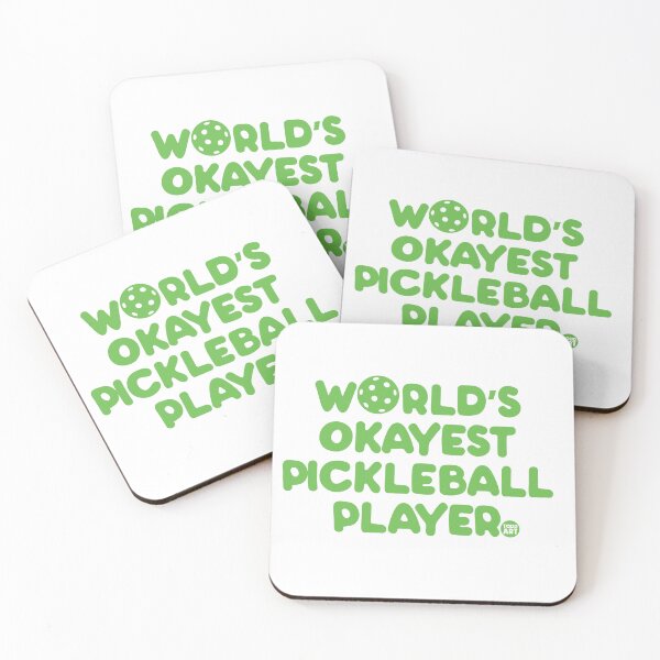 Artikelvorschau, WORLD'S OKAYEST PICKLEBALL PLAYER entworfen und verkauft von TODD GOLDMAN.