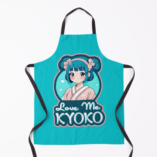 Item preview, LOVE ME KYOKO - Official Logo ( TURQUOISE ) by Simone Morana Cyla designed and sold by Simone Morana Cyla.