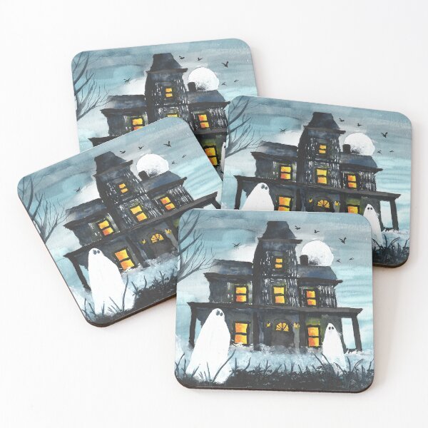 Item preview, Spooky Ghost House designed and sold by Wendysmalley.