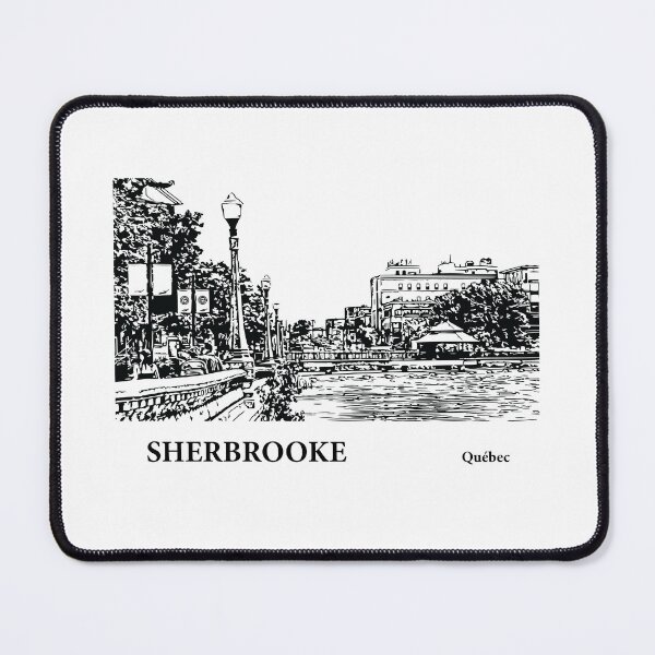 Item preview, Sherbrooke Quebec designed and sold by Lakeric Cityscapes.