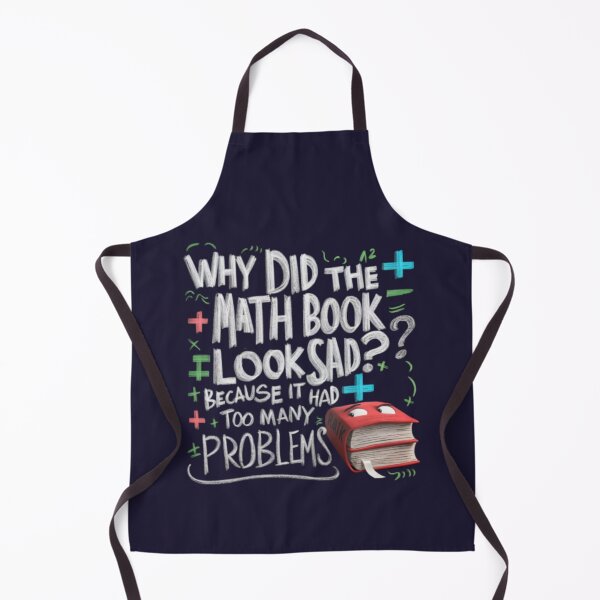 Item preview, DAD JOKE: Why did the math book look sad? Because it had too many problems, designed and sold by Rajasekar.