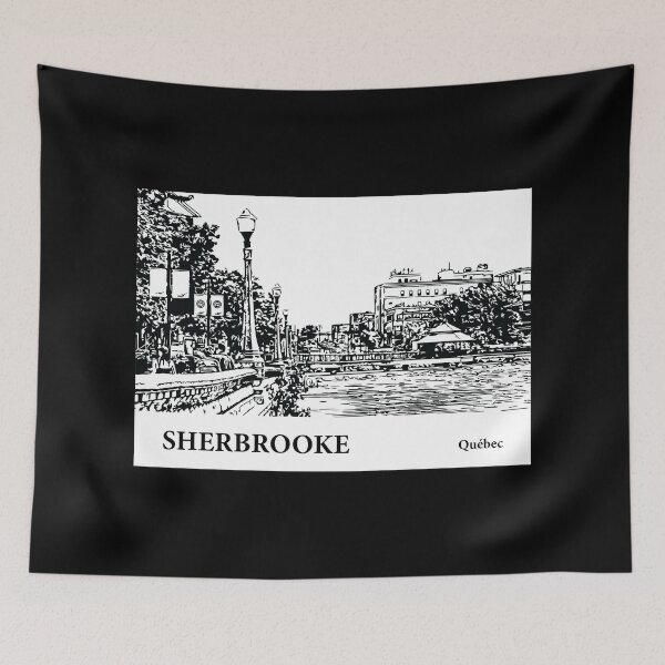 Item preview, Sherbrooke Quebec designed and sold by Lakeric Cityscapes.