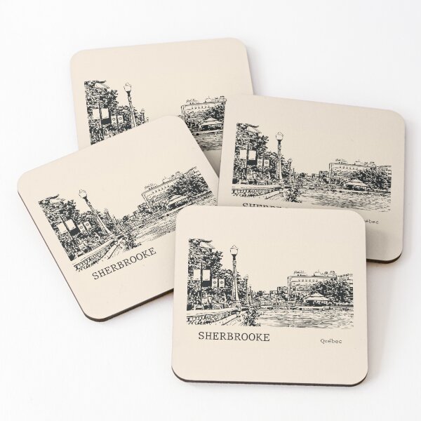Item preview, Sherbrooke Quebec designed and sold by Lakeric Cityscapes.