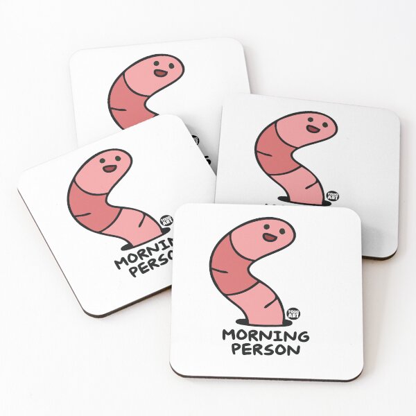 Item preview, WORM MORNING PERSON designed and sold by TODD GOLDMAN.