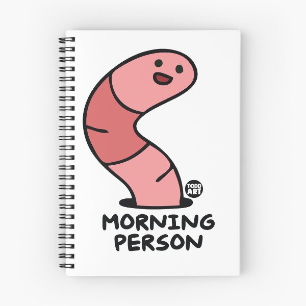 Item preview, WORM MORNING PERSON designed and sold by TODD GOLDMAN.