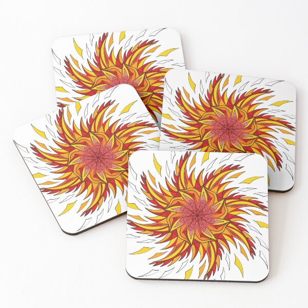 Item preview, fire mandala designed and sold by Tetiana Pohurska.
