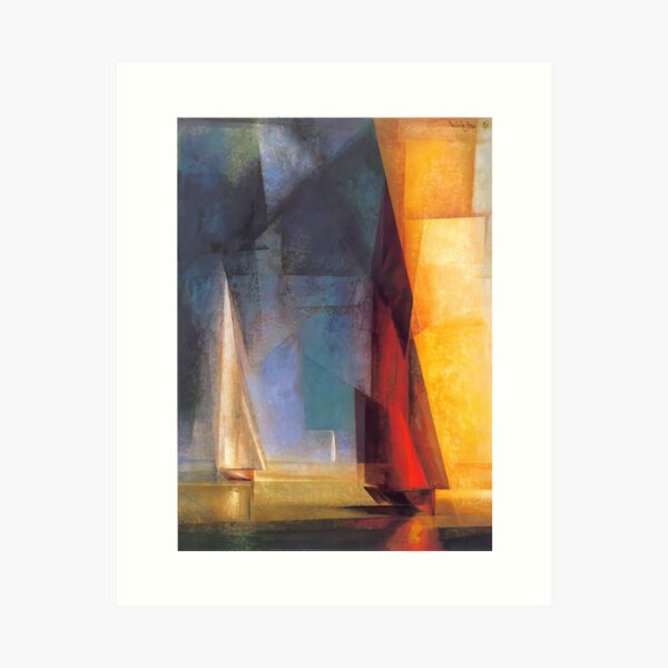 Item preview, Lyonel Feininger - stiller tag am meer iii 1929 designed and sold by AnnVerboogen.