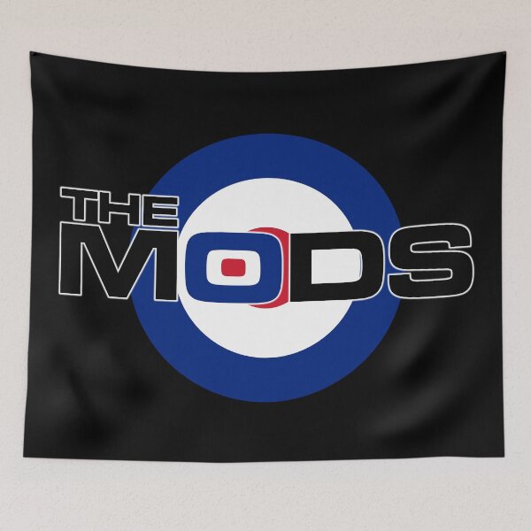 Item preview, The Mods Target Small Crest V8 designed and sold by RetrospectUK.